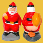 Caganer Santa. For the bad list?